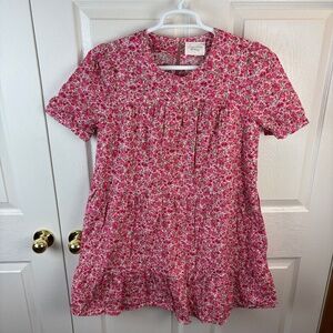 Hyacinth House Quinn Floral Baby Doll Dress Pink